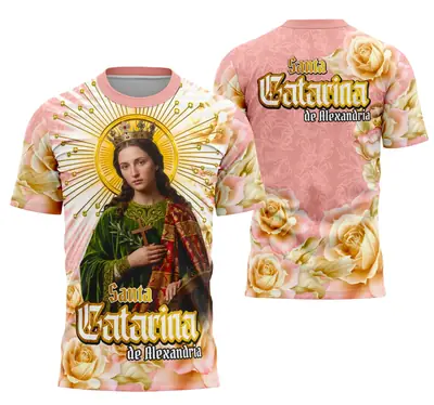 Camisa Santa Catarina de Alexandria (7)