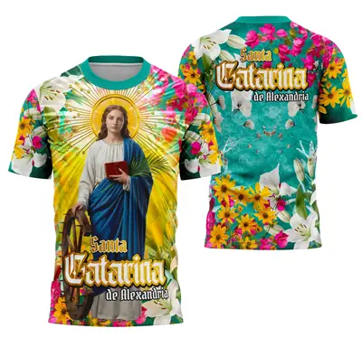 Camisa Santa Catarina de Alexandria (8)