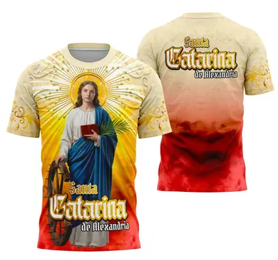 Camisa Santa Catarina de Alexandria (9)