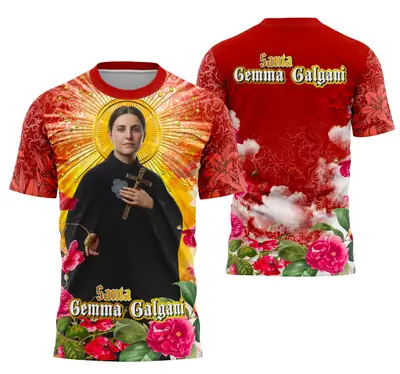 Camisa Santa Gemma Galgani - Religião
