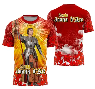 Camisa Santa Joana d'Arc - Religião