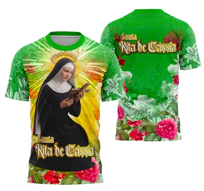 Camisa Santa Rita de Cássia - Religião