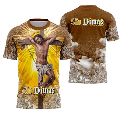 Camisa São Dimas - Religião Modelo 02