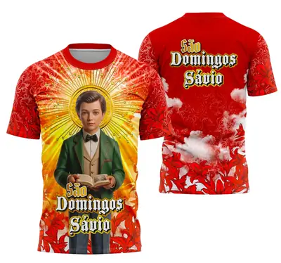 Camisa São Domingos Sávio - Religião Modelo 02
