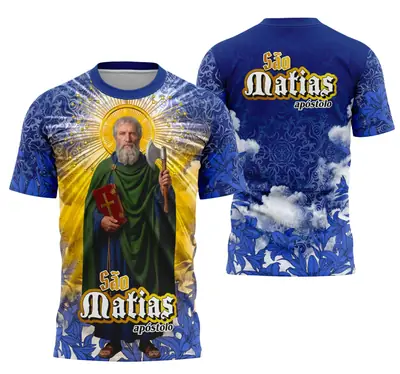 Camisa São Matias - Religião Modelo 03