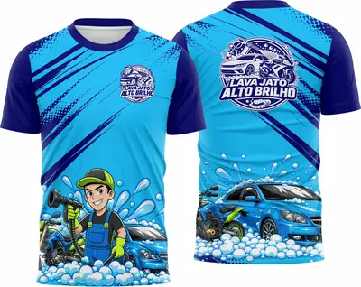 Camisa Uniforme Auto Detailing