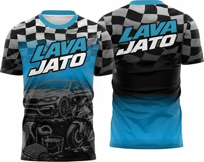 Camisa Estampa Polo Lava Jato
