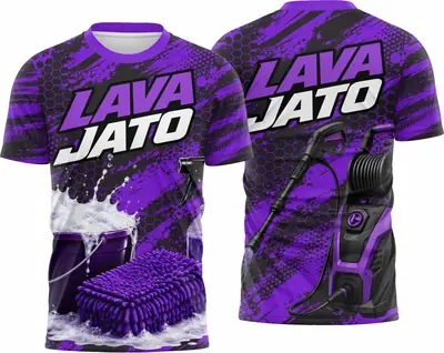Camisa Estampa Lava Jato Personalizada