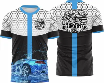 Camisa Estampa Lava Rápido