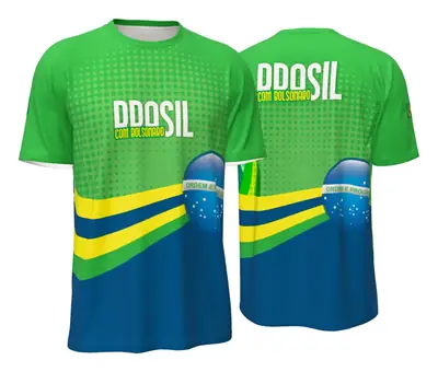Camiseta Bolsonaro Faixas Diagonais