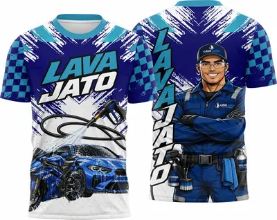Camisa Modelo Lava Car