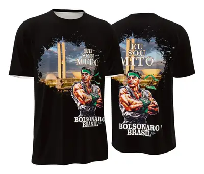 Camisa Bolsonaro Personagem Heroico