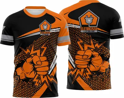 Camisa Eletricista - Modelo 06