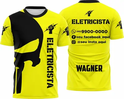 Camisa Eletricista - Modelo 08
