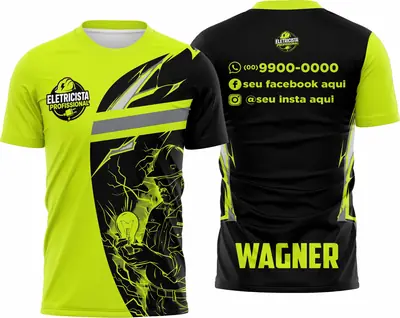 Camisa Eletricista - Modelo 11