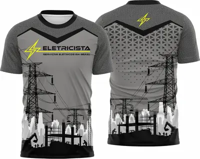 Camisa Eletricista - Modelo 16