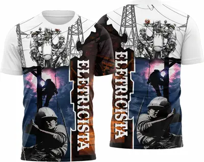 Camisa Eletricista - Modelo 23