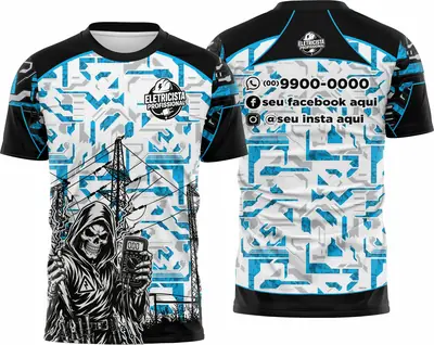 Camisa Eletricista - Modelo 26