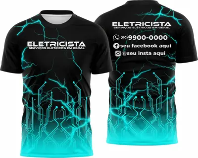 Camisa Eletricista - Modelo 28