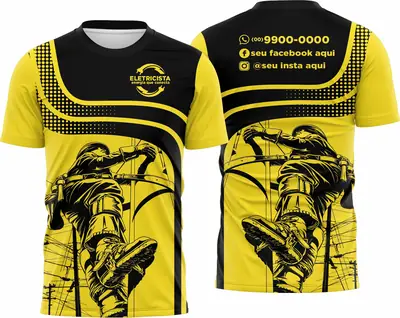 Camisa Eletricista - Modelo 33