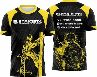 Camisa Eletricista - Modelo 38