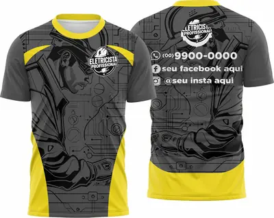Camisa Eletricista - Modelo 42
