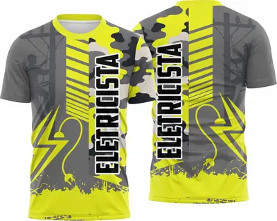 Camisa Eletricista - Modelo 45
