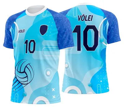 Arte Uniforme de Vôlei Personalizado Profissional Modelo 46