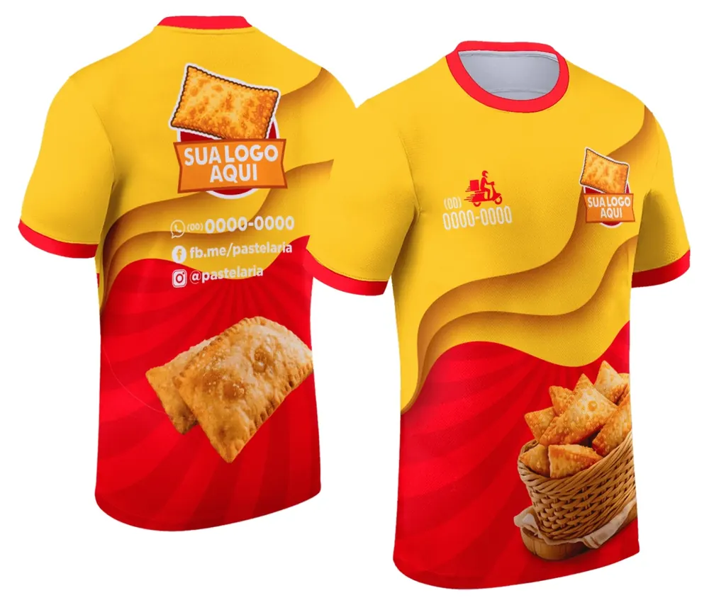 Camisa Pastelaria Artesanal