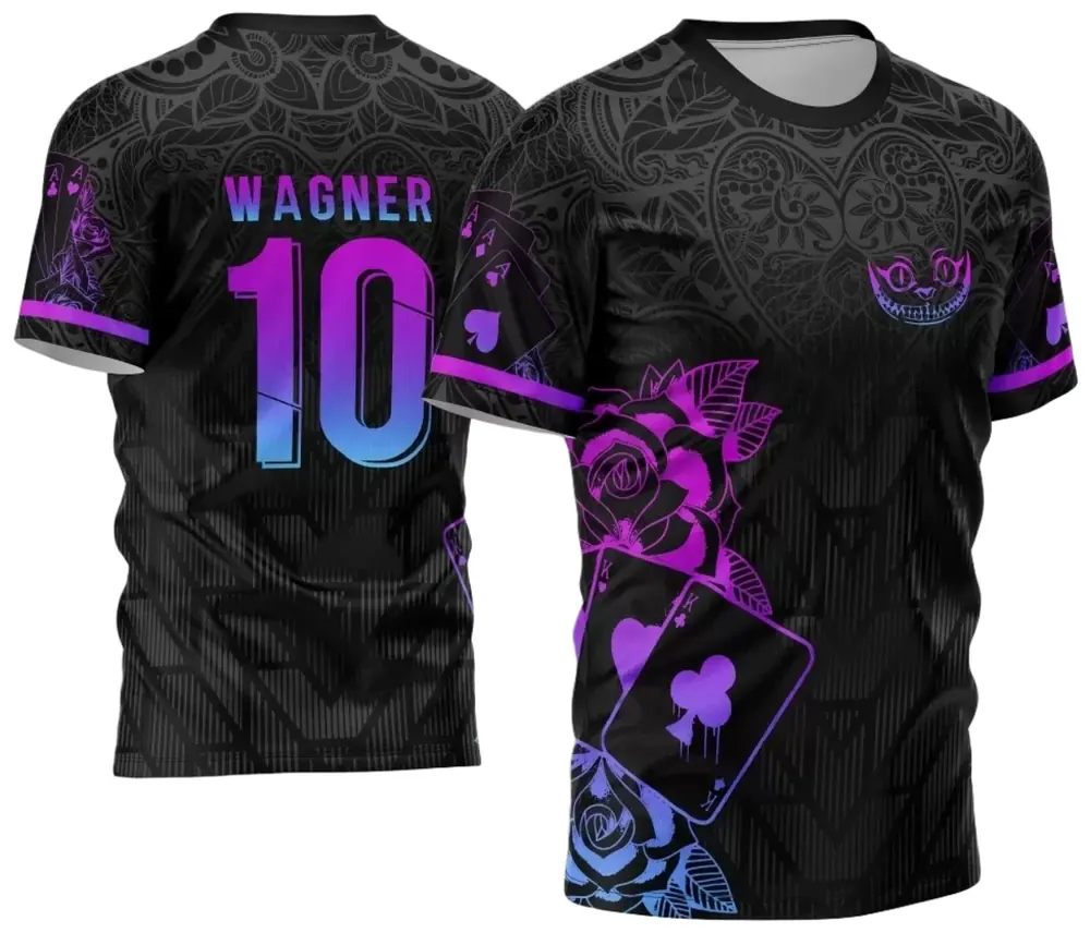 Camisa Futebol Cartas Naipes Interclasse