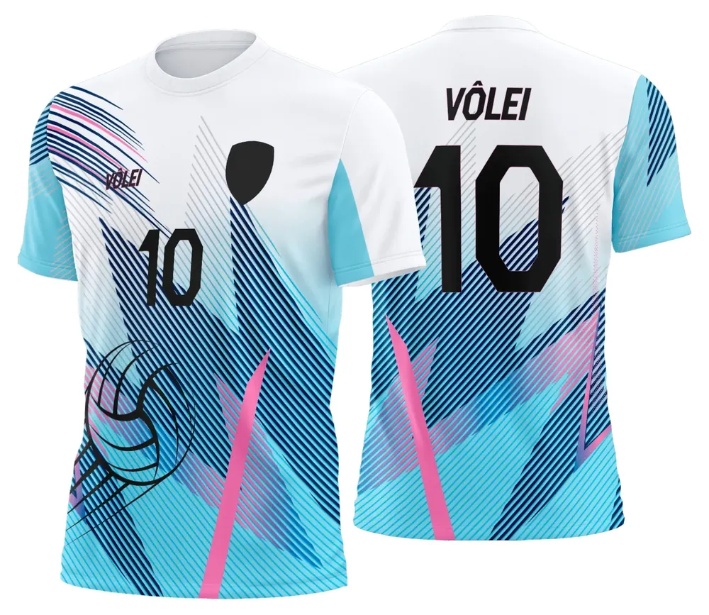 Arte Uniforme de Vôlei Personalizado Profissional Modelo 99