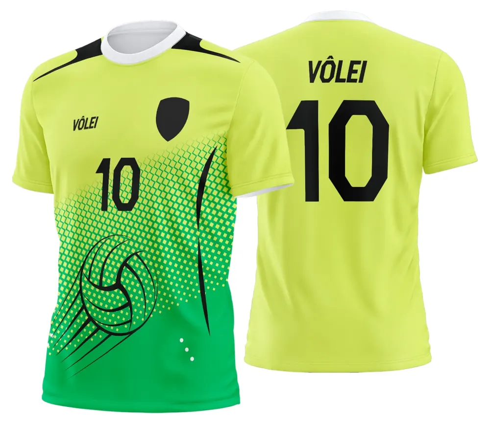 Arte Uniforme de Vôlei Personalizado Profissional Modelo 64
