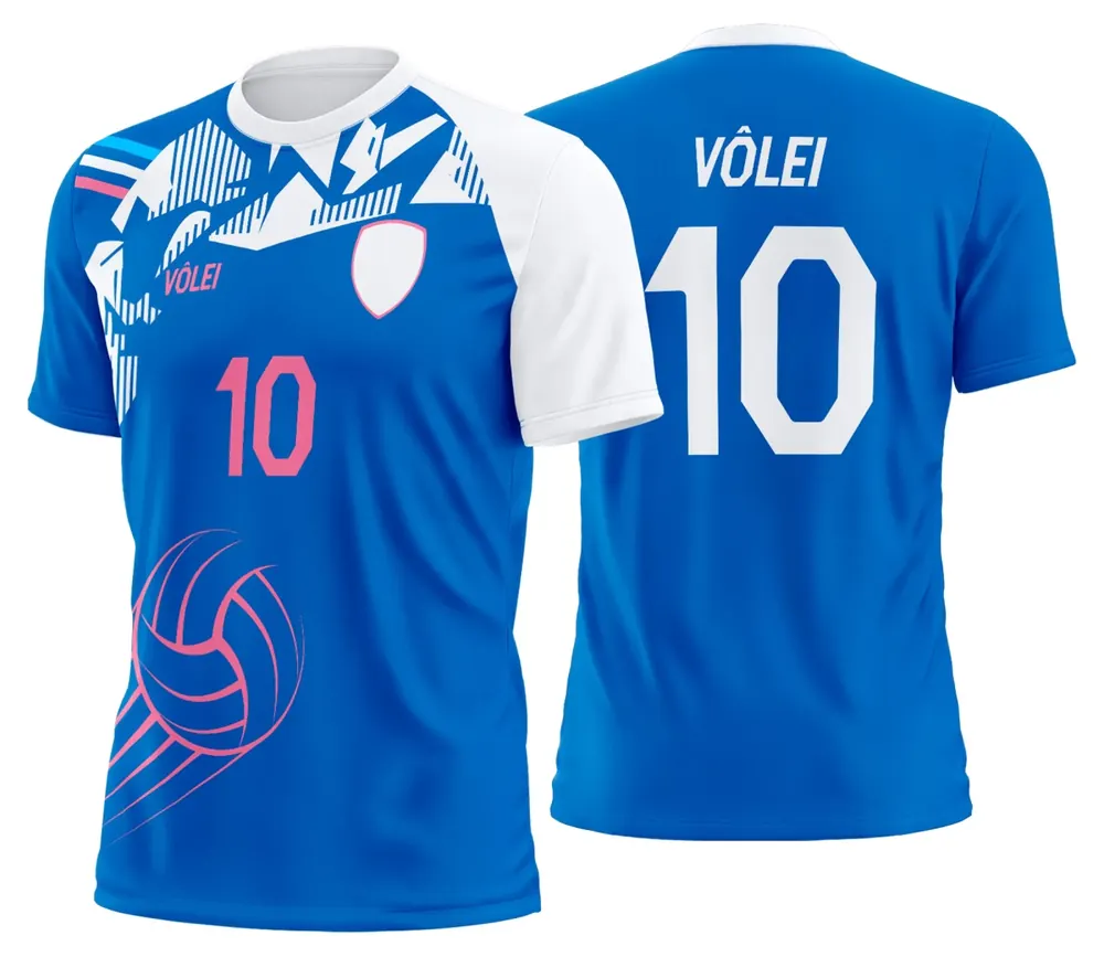 Arte Uniforme de Vôlei Personalizado Profissional Modelo 114