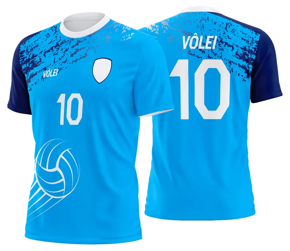 Arte Uniforme de Vôlei Personalizado Profissional Modelo 48