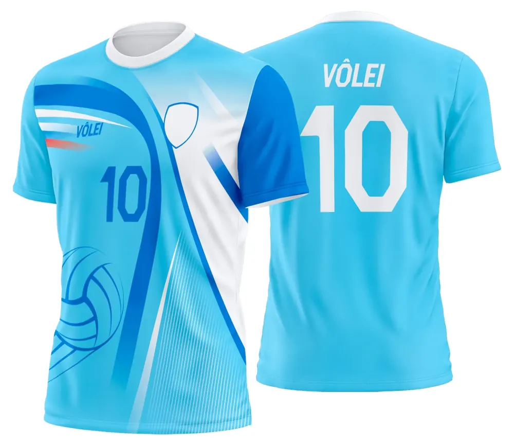 Arte Uniforme de Vôlei Personalizado Profissional Modelo 112