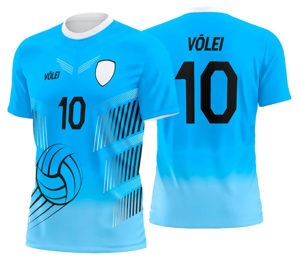 Arte Uniforme de Vôlei Personalizado Profissional Modelo 111