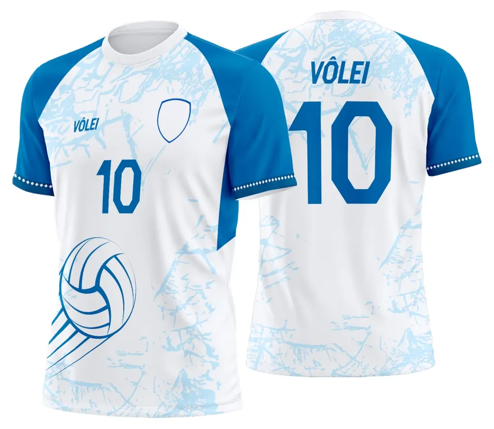 Arte Uniforme de Vôlei Personalizado Profissional Modelo 116