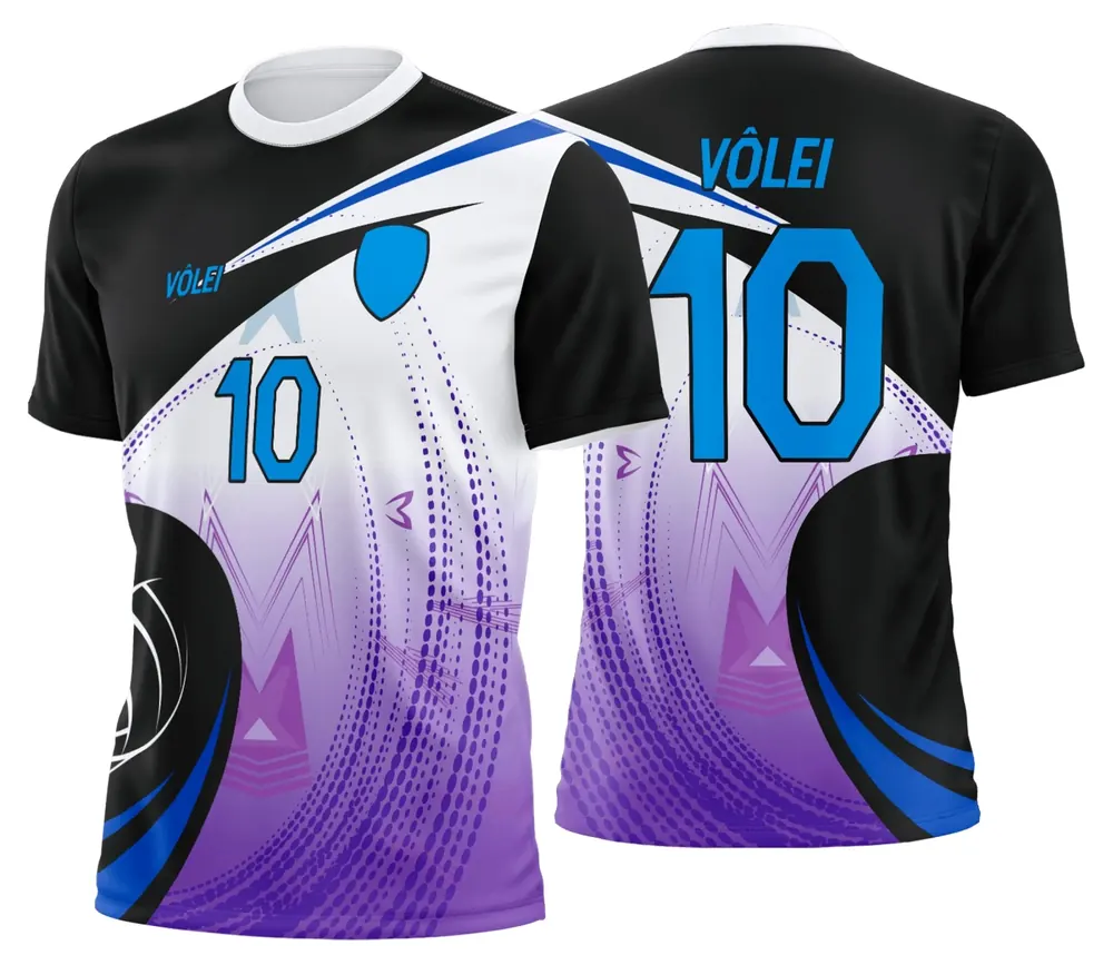 Camisa Uniforme de Vôlei Personalizado Profissional Modelo 27