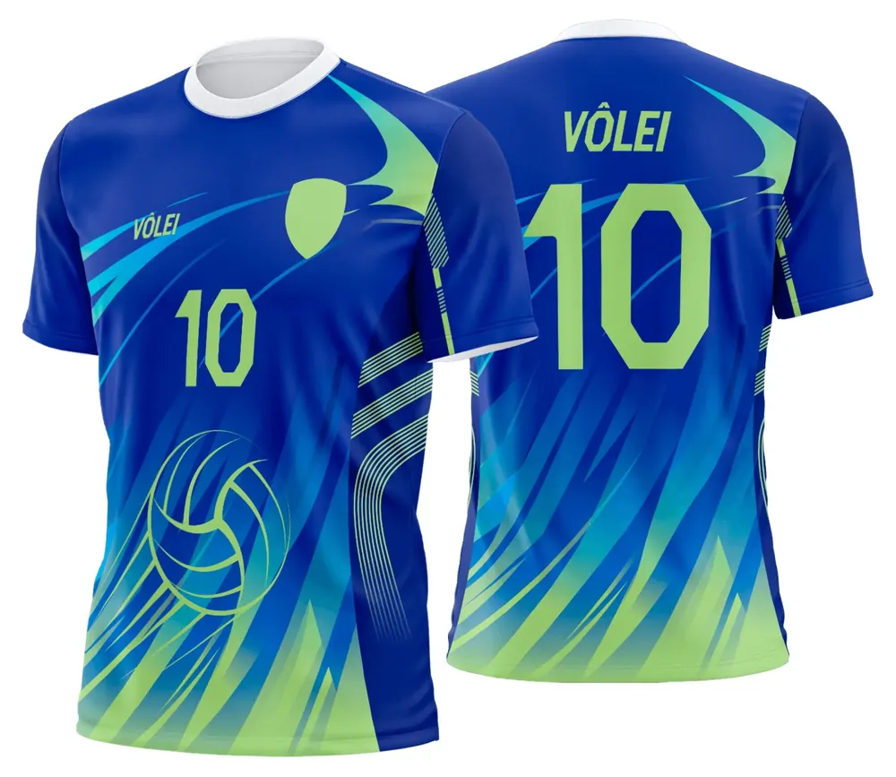 Arte Uniforme de Vôlei Personalizado Profissional Modelo 102