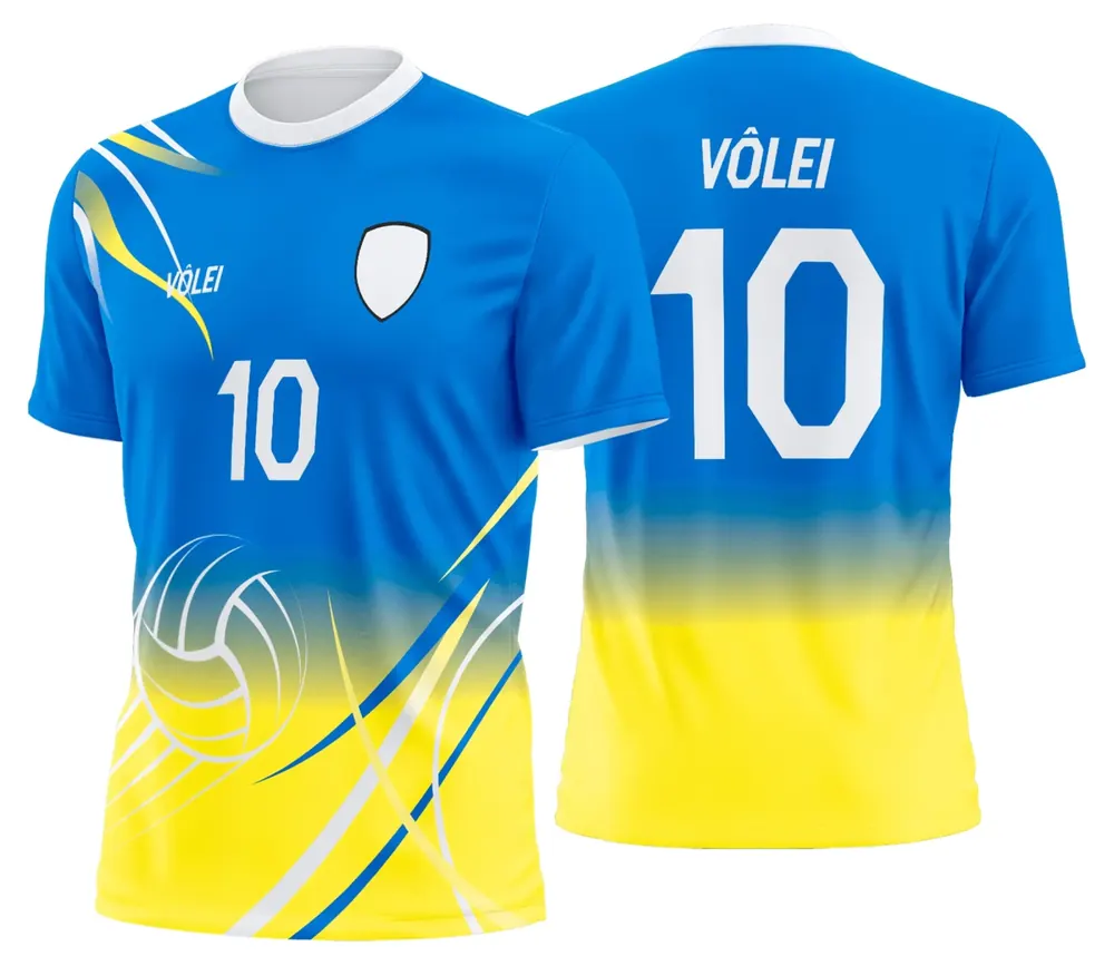 Arte Uniforme de Vôlei Personalizado Profissional Modelo 103