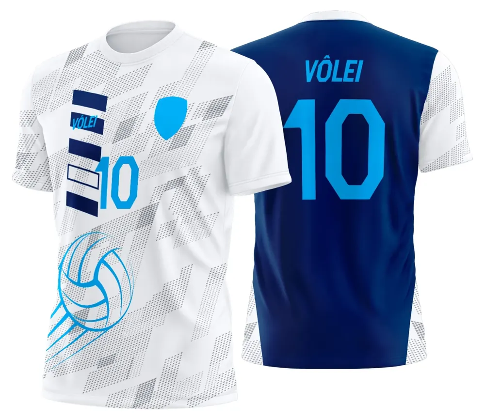 Arte Uniforme de Vôlei Personalizado Profissional Modelo 69