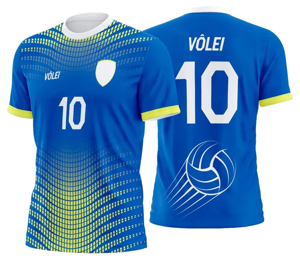 Arte Uniforme de Vôlei Personalizado Profissional Modelo 73