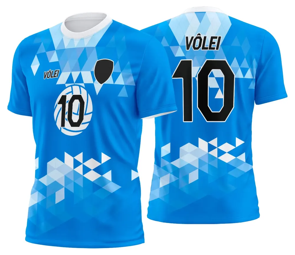 Arte Uniforme de Vôlei Personalizado Profissional Modelo 30