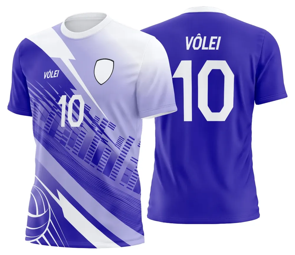 Arte Uniforme de Vôlei Personalizado Profissional Modelo 95