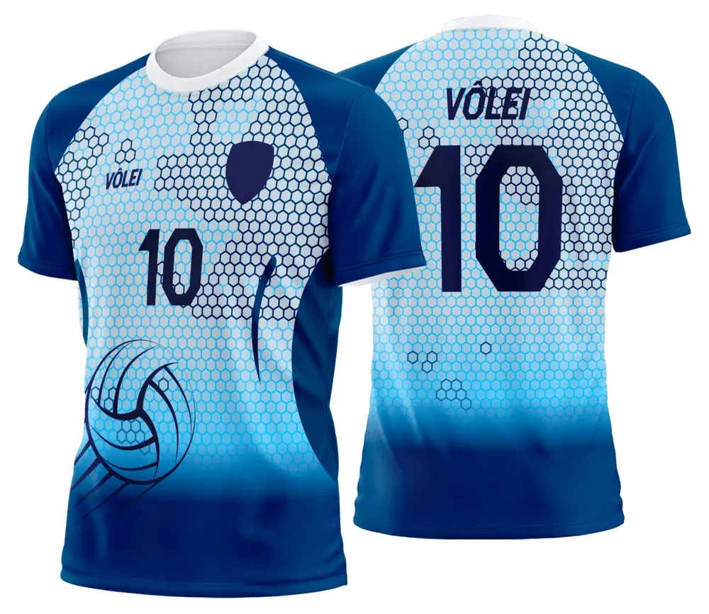 Arte Uniforme de Vôlei Personalizado Profissional Modelo 67
