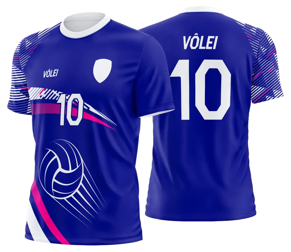 Camisa Uniforme de Vôlei Personalizado Profissional Modelo 117