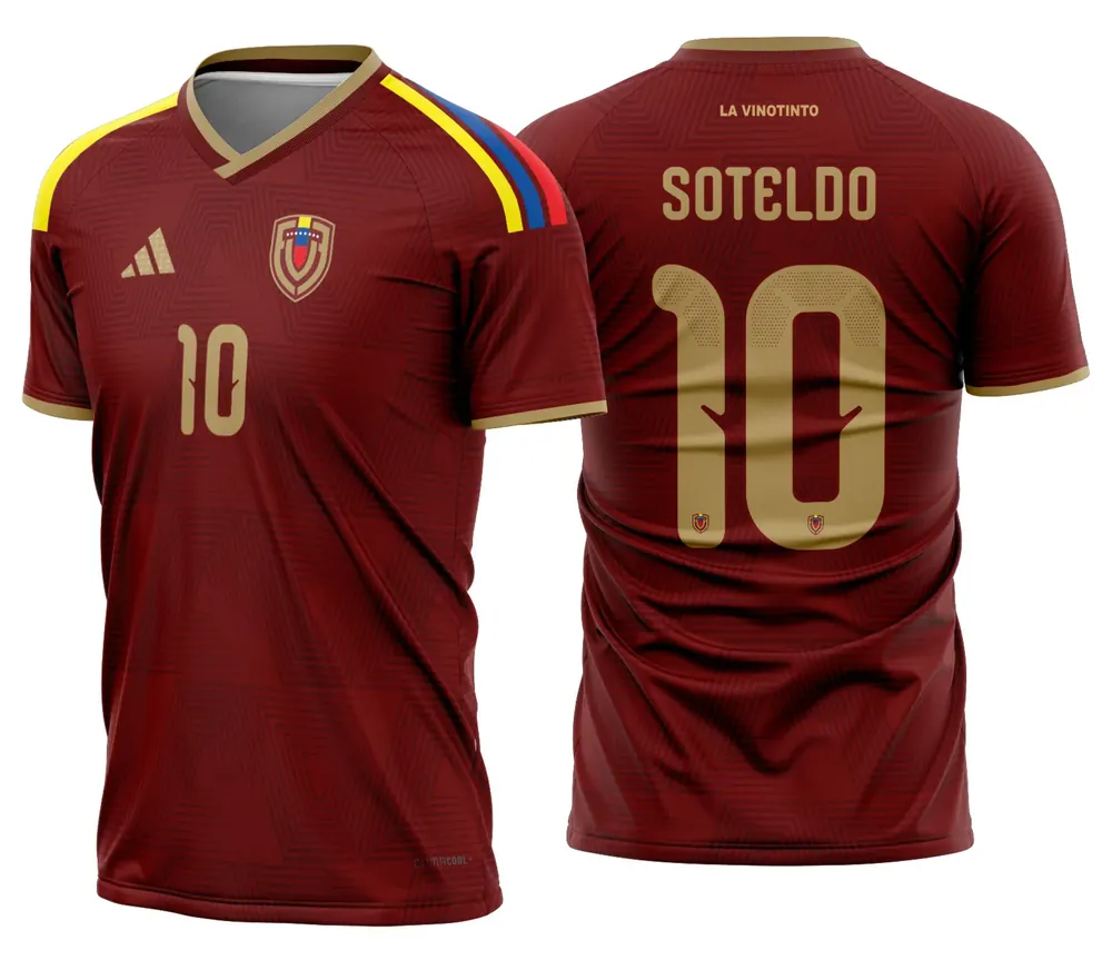 Camisa Venezuela Titular Copa do Mundo 2026