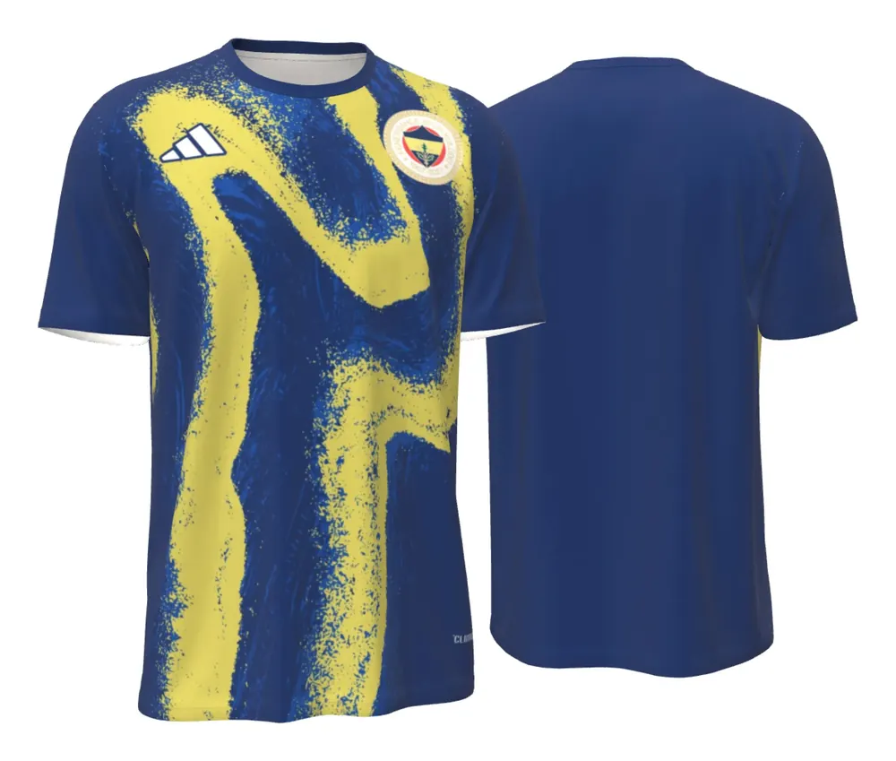 Camisa Pré-Jogo Fenerbahçe SK 2026 - 2027